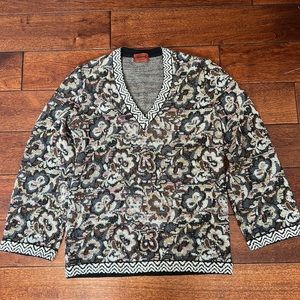 MISSONI
Intarsia cashmere and wool-blend sweater